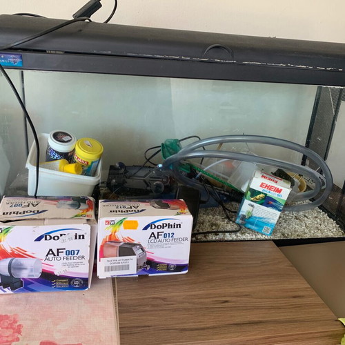 Aquarium 100 liters used with full equipment