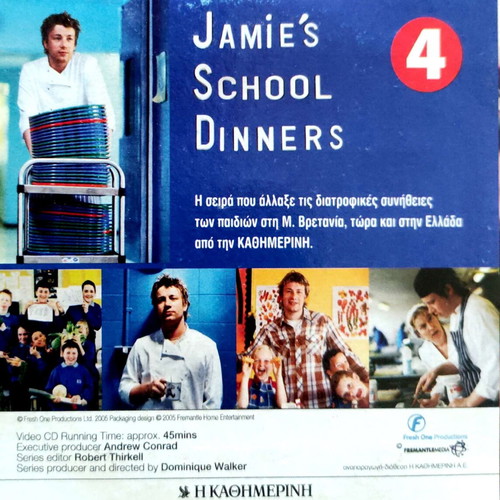 Jamie's School Dinners 4 DVD new, documentary with subtitles