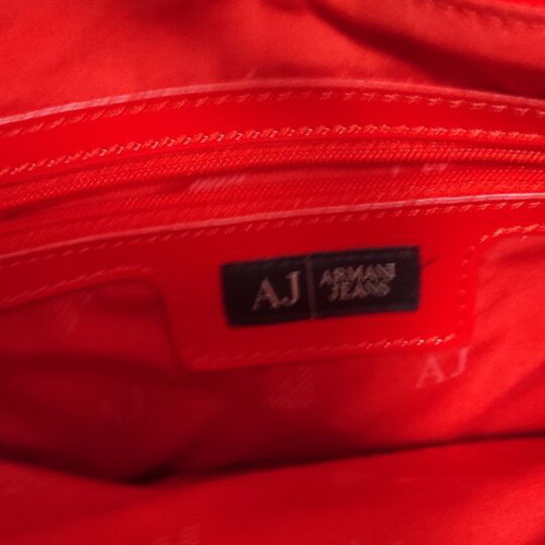Armani Jeans handbag like new, red
