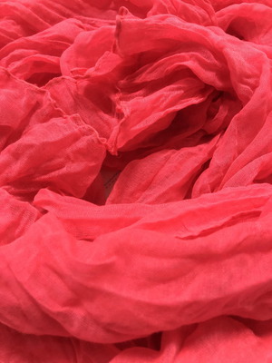 Φουλάρι viscose καρπουζί καινούργιο, ροζ
