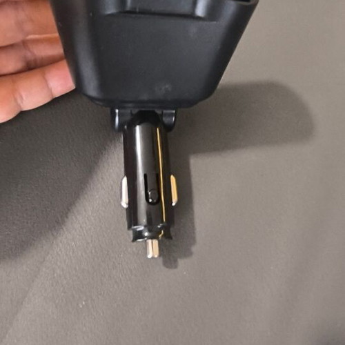 Car Cigarette Lighter Adapter Dual Foldable with 2 USB and Voltmeter new