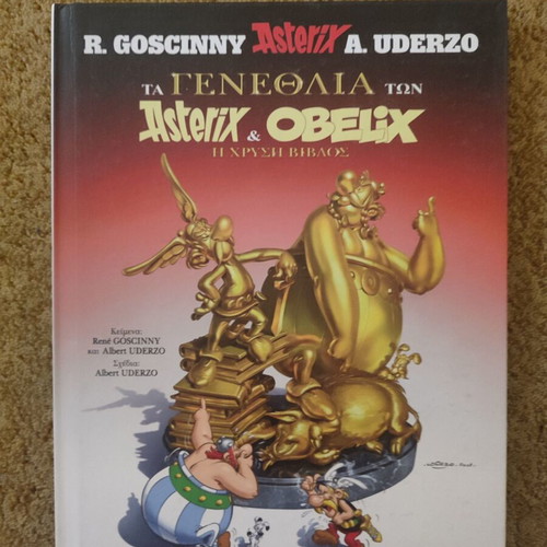 The Birthdays of Asterix and Obelix hardcover used
