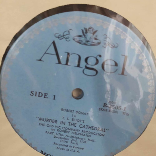Murder In The Cathedral 2xLP like new, theatrical work by T.S.Eliot
