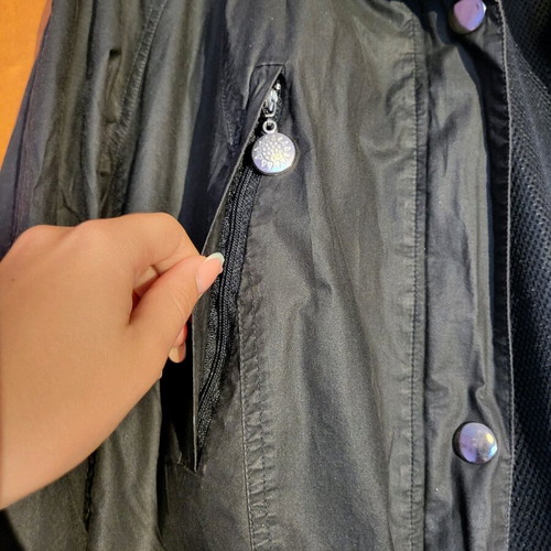 Ulla Popken Waterproof Jacket black like new, size L