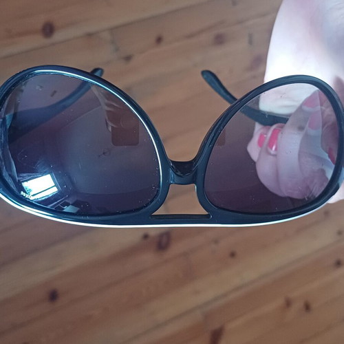 Exess MOD 3-1454/R women's aviator sunglasses with tactical case