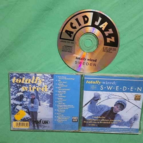 Totally Wired Sweden CD used, jazz compilation