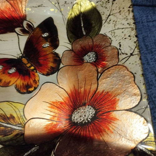 Christmas platter used