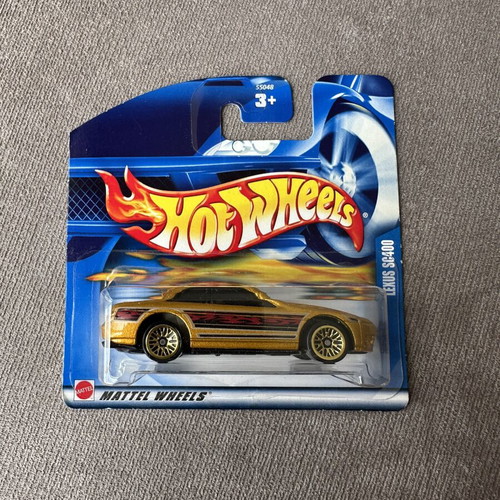 Hot Wheels Lexus SC400 mainline gold 2002 new