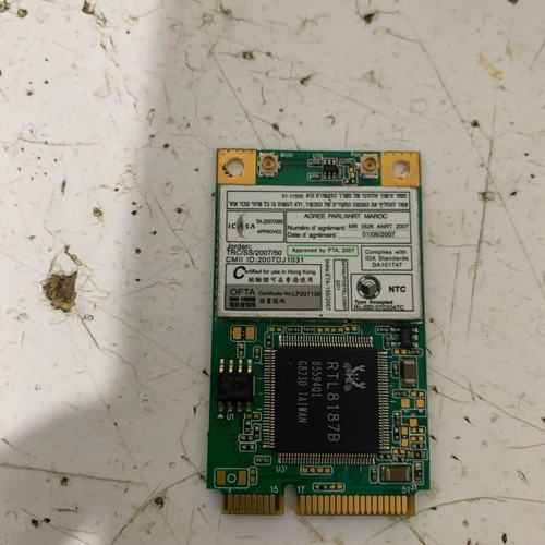 Realtek RTL8187B miniPCI WLAN used