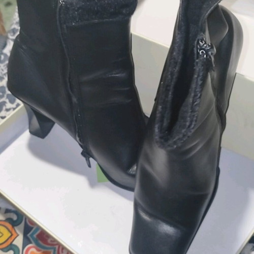 Mario Ponti ankle boots used, black, size 36