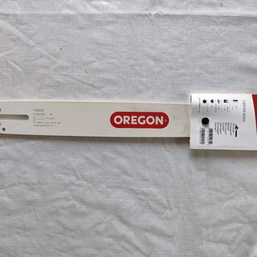 Oregon Single Rivet Chainsaw Bar 35 cm new, 1.3 mm guide for 3/8" chain 52 links