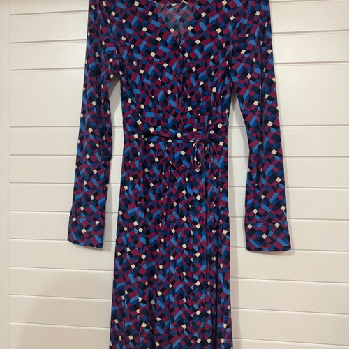 Allegra Carmine wrap dress new, trendy