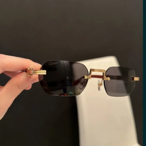 Cartier Buffs / C Décor sunglasses, blue
