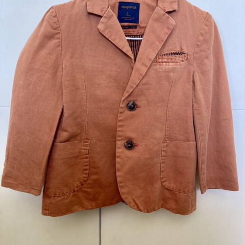 Mayoral jacket like new for 2-year-old boy, 92cm, brown-orange