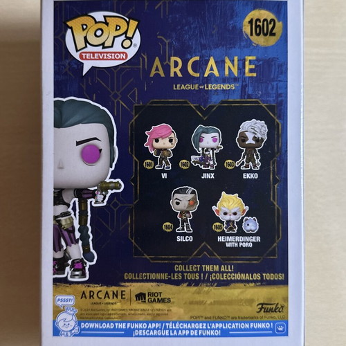 Funko Pop! Television Arcane Jinx #1602 mint