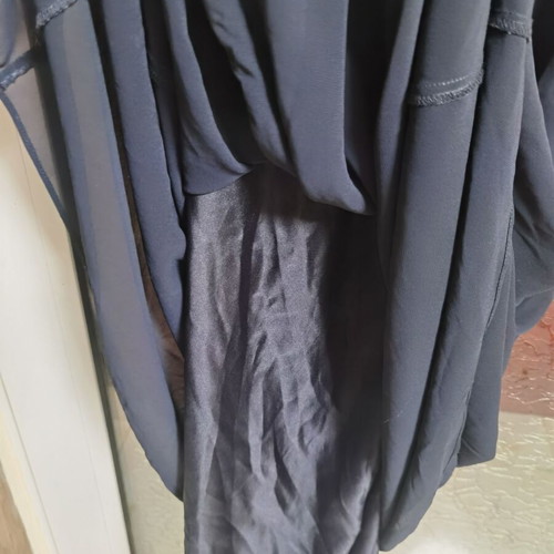 Montego dark blue dress like new, size S
