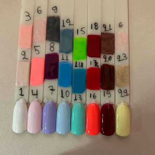 Press on nails handmade with gel made to order