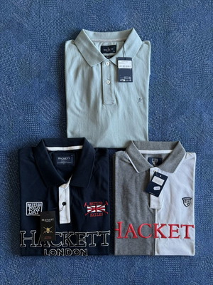 Hackett London Polo Shirt new men's cotton