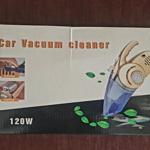 4-in-1 Car Vacuum Cleaner 12V 120W New in Packaging