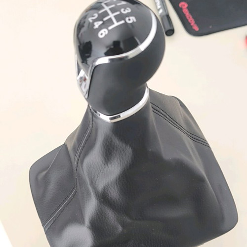 Gear shift knob and leather sleeve for Seat Leon MK3 2012-2017 new