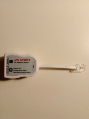 Adsl splitter new