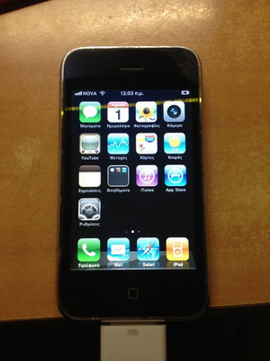 iPhone 3G 8GB black used in excellent condition