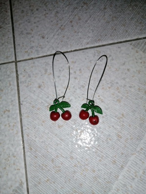 Cherry earrings