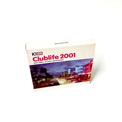 Kiss Clublife 2001 Miami Edition 2 CD set used, electronic dance