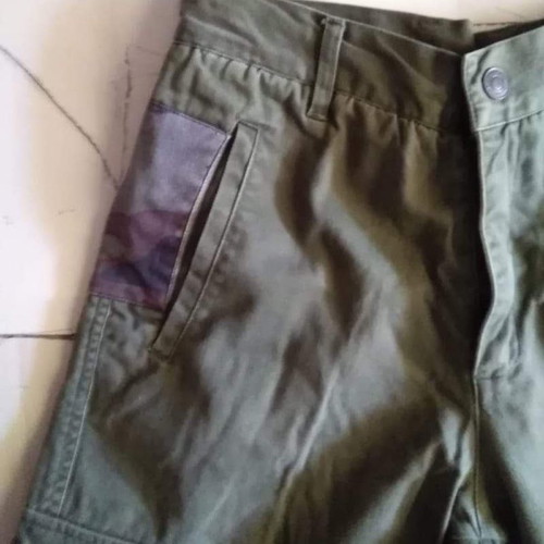 Benetton pants new, convenient with many pockets