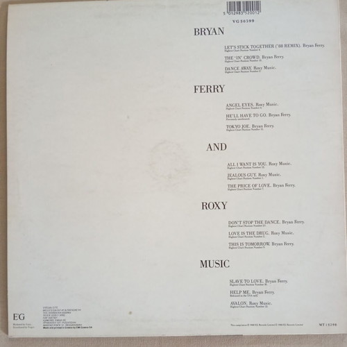 Bryan Ferry The Ultimate Collection vinyl like new