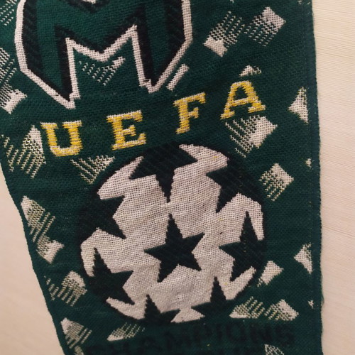 Panathinaikos Scarf UEFA Champions League used, authentic
