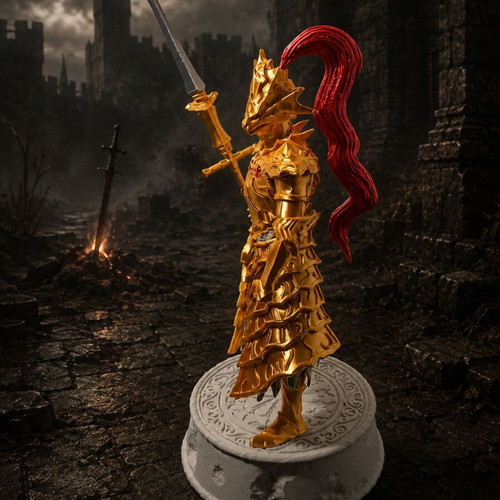 Ornstein the Dragonslayer Dark Souls 3D Printed Figure 30cm