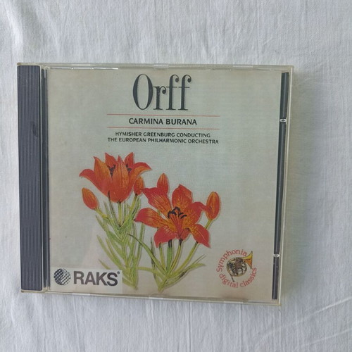 Carmina Burana CD like new, classical