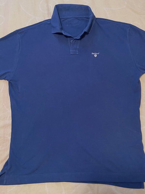 Barbour International polo shirt, electric blue, XXL