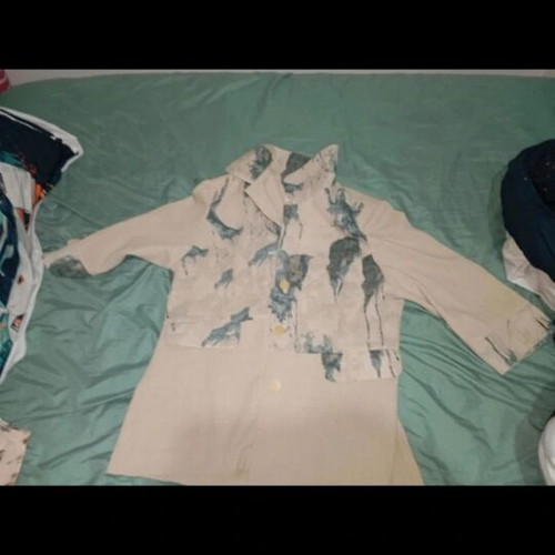 Jacket new beige size 6XL