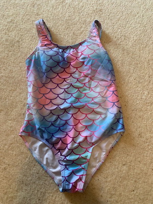 Mermaid swimsuit for girl 130cm