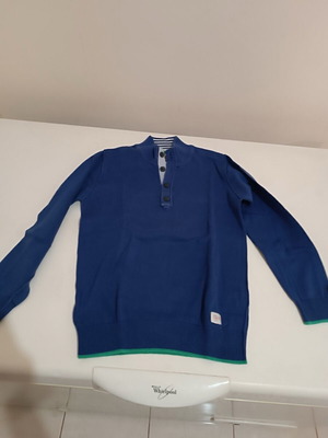 Μπλε μακρυμάνικη μπλούζα Zara για παιδιά 5-6 ετών, σαν καινούργια