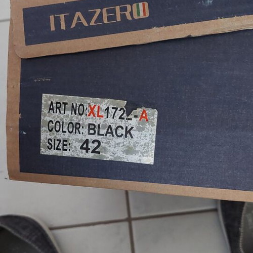 Casual shoes like new, gray, size 42