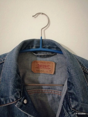 Levi's vintage women's denim jacket used, size M, blue