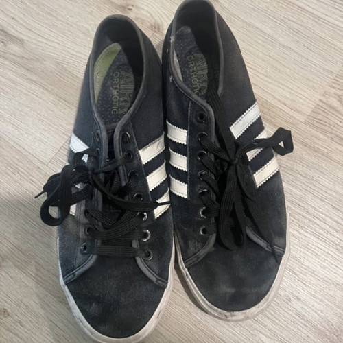 Adidas Matchcourt sneakers size 44 used, black and white