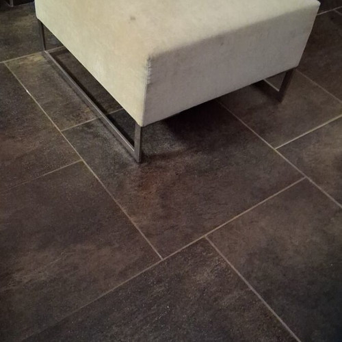 Living room stool used with metal legs 72×72 cm and 43 cm height