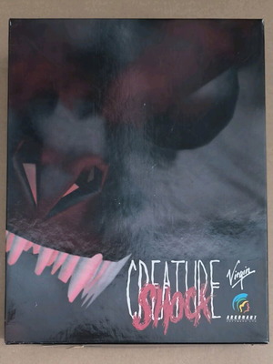 Creature Shock (Virgin) PC CD-ROM like new, Big Box