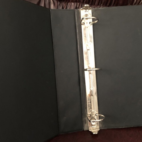 Konami Yu-Gi-Oh ring binder 1996