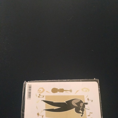 Phone card clip art violinist 03/2008 new