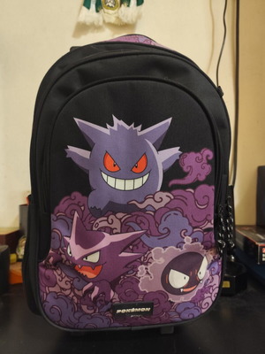 Graffiti Gengar Trolley Bag like new
