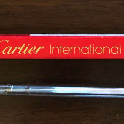 Les Must de Cartier gold-plated ballpoint pen like new