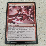 Magic the Gathering Hex Magic card