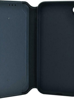 Powertech Slim Book Δερματίνης Γκρι (iPhone XR)