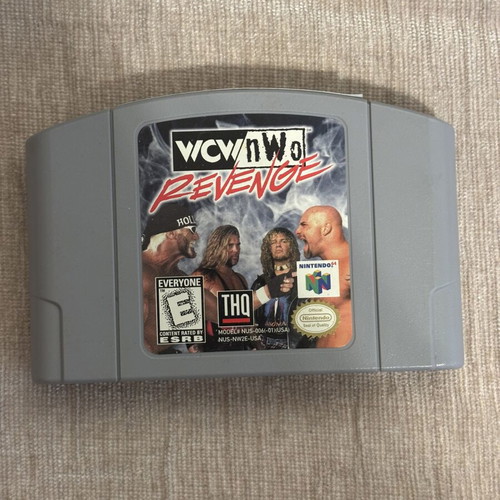 WCW vs NWO Revenge Nintendo 64 game NTSC American