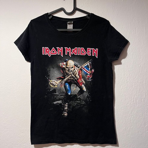 Iron Maiden The Trooper women's t-shirt used, size S, Gildan